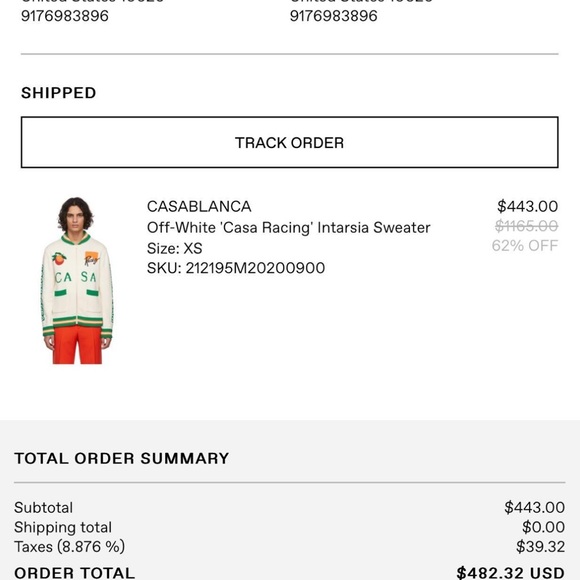 Casablanca Racing Sweater - Picture 4 of 4